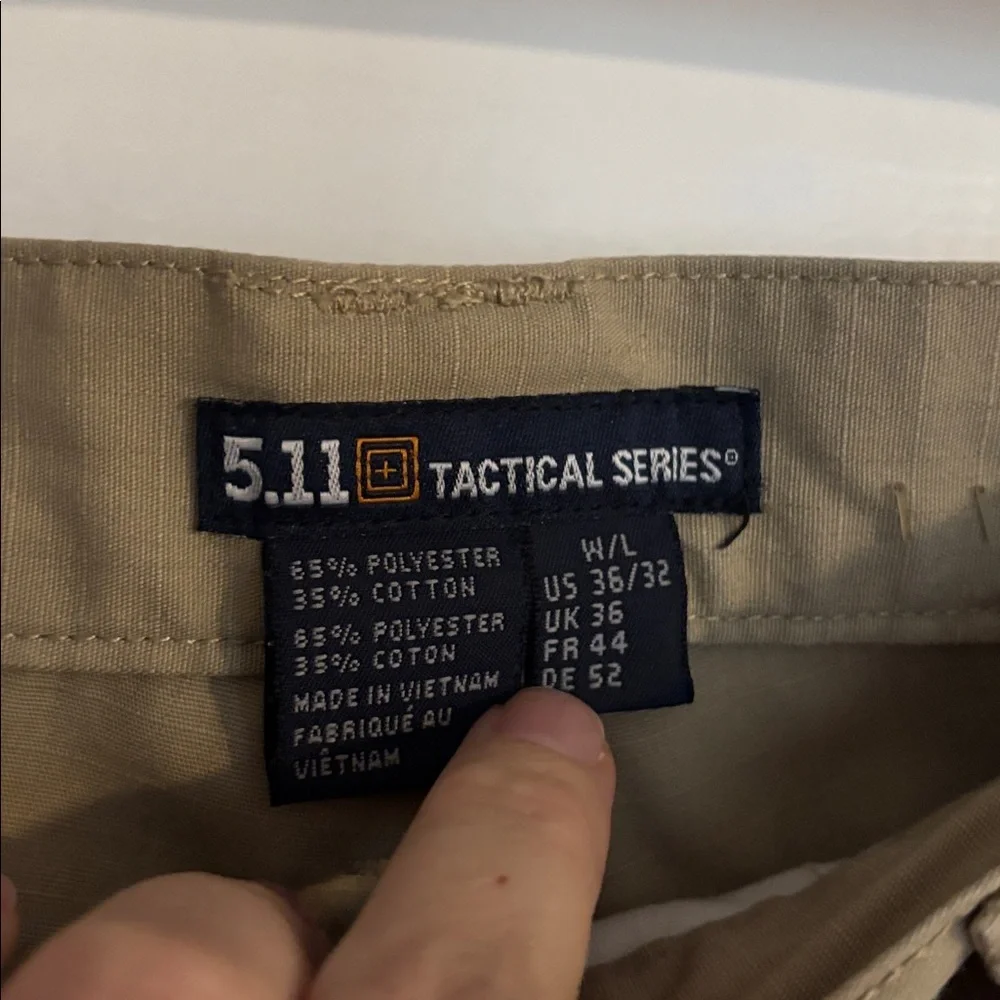 Men's 5.11 Tactical Tan Cargo Pants